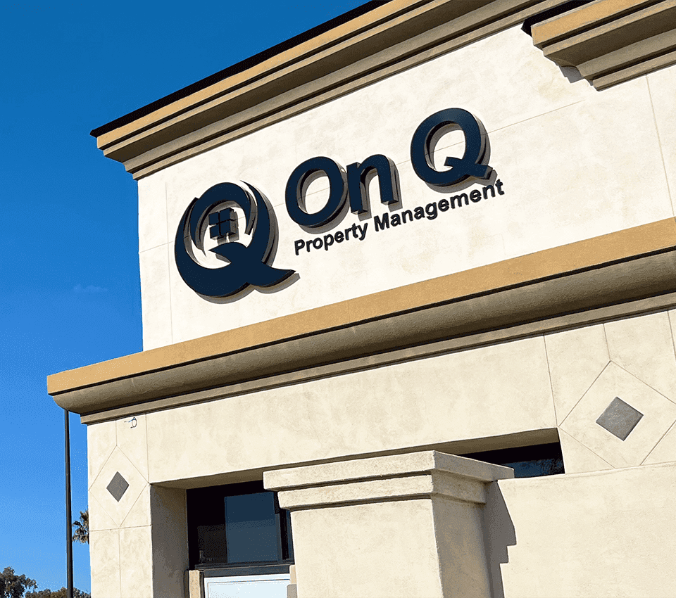 On Q Property Management office building